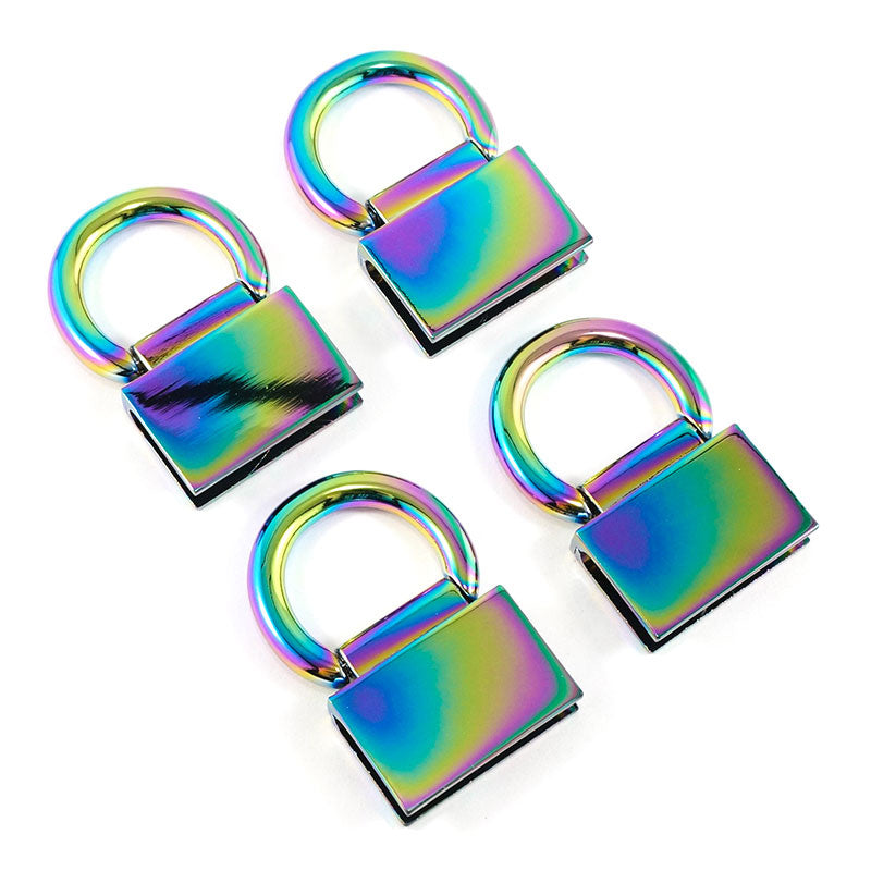 Emmaline Edge Connector Strap Anchors - Set of Four Rainbow Primary Image