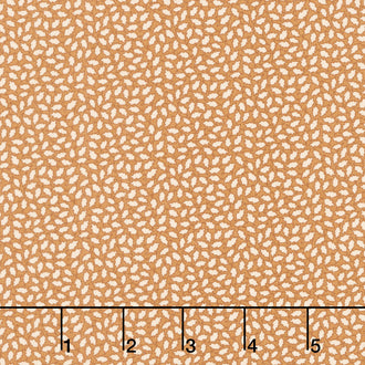 Fluttering Leaves - Petite Leaves Golden Oak Yardage