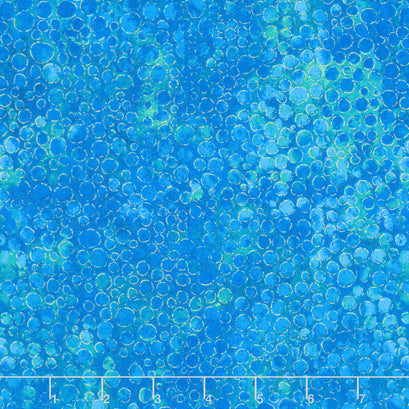 Gingko Garden - River Rocks Navy Metallic Yardage