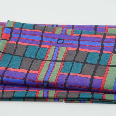 Kaffe Fassett - August 2022 Checkmate Dark 2 Yard Cut