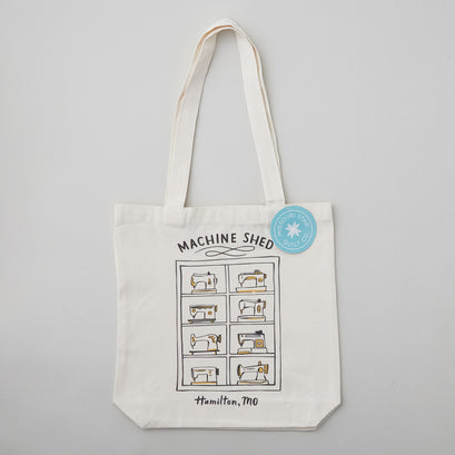 Missouri Star Canvas Shop Tote: Machine Shed