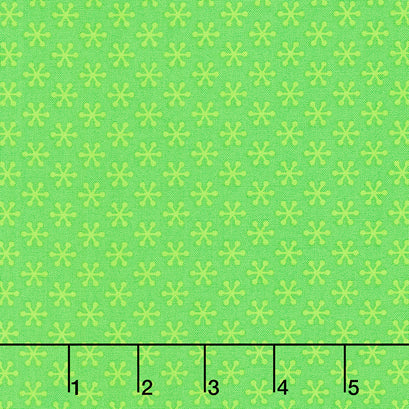 Bright Christmas - Snowflakes Mistletoe Yardage