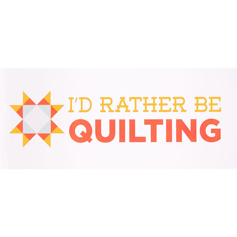 MSQC Rather be Quilting Decal Primary Image