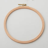 Beech Wood Embroidery Hoop - 7" Diameter Primary Image