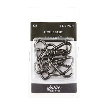 Sallie Tomato Level 3 Basic Hardware Kit - 1-1/2" Gunmetal Alternative View #1