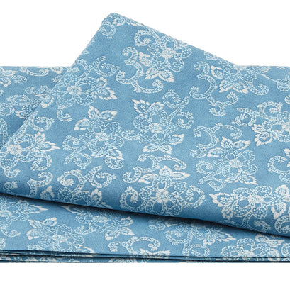 Willow - Flowers & Curves Denim 2 Yard Cut