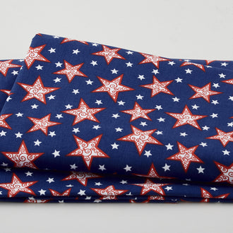 Anthem - Stars Dark Blue 2 Yard Cut