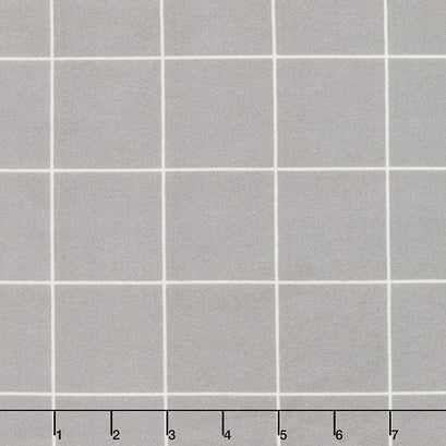 Kaffe Wall Grid - Grey Flannel Yardage