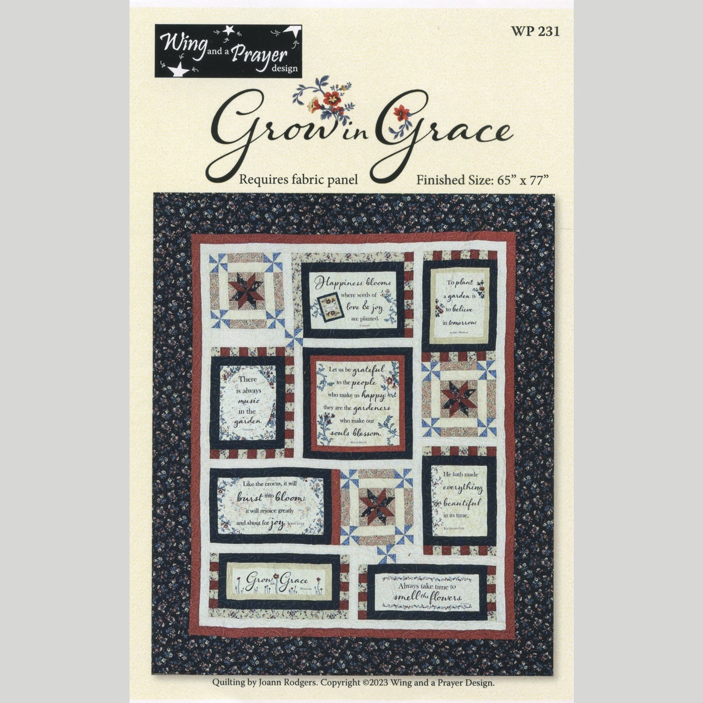Grow in Grace Quilt Pattern Primary Image