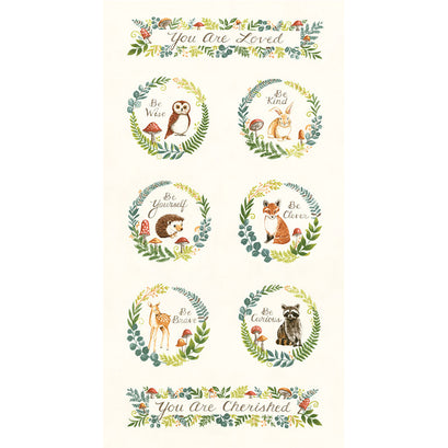Effie's Woods - Animal Cameos Cloud Panel