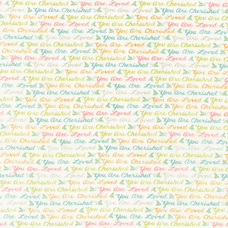 Effie's Woods - Words Cloud Yardage