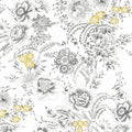 Eliza - Eliza Linen White Metallic Yardage Primary Image