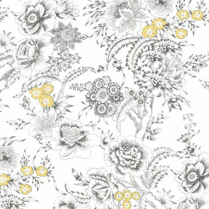 Eliza - Eliza Linen White Metallic Yardage