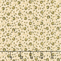 Eliza - Floral Vine Latte Metallic Yardage Primary Image