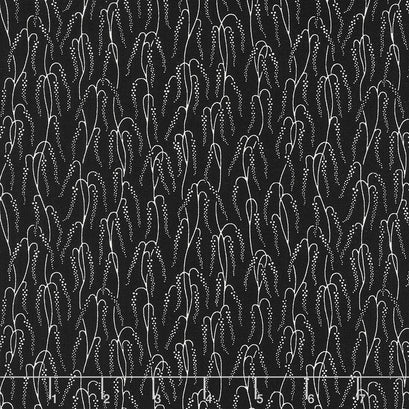 Eliza - Wisteria Black Yardage