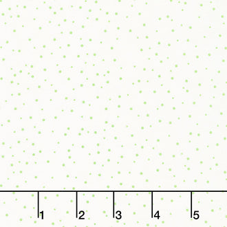 Elizabeth - Dots Green Yardage