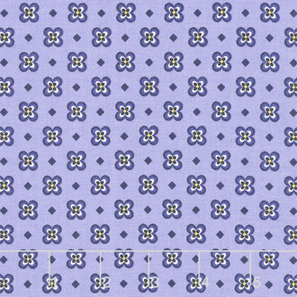 Elizabeth - Foulard Purple Yardage