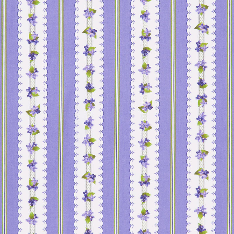 Elizabeth - Stripes Purple Yardage
