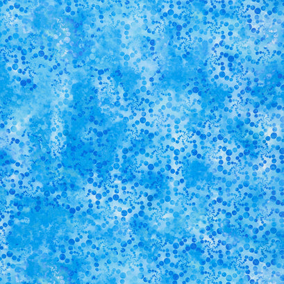 Elysian - Bubbles Blue Yardage