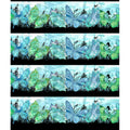 Elysian - Butterfly Border Blue Yardage Alternative View #1