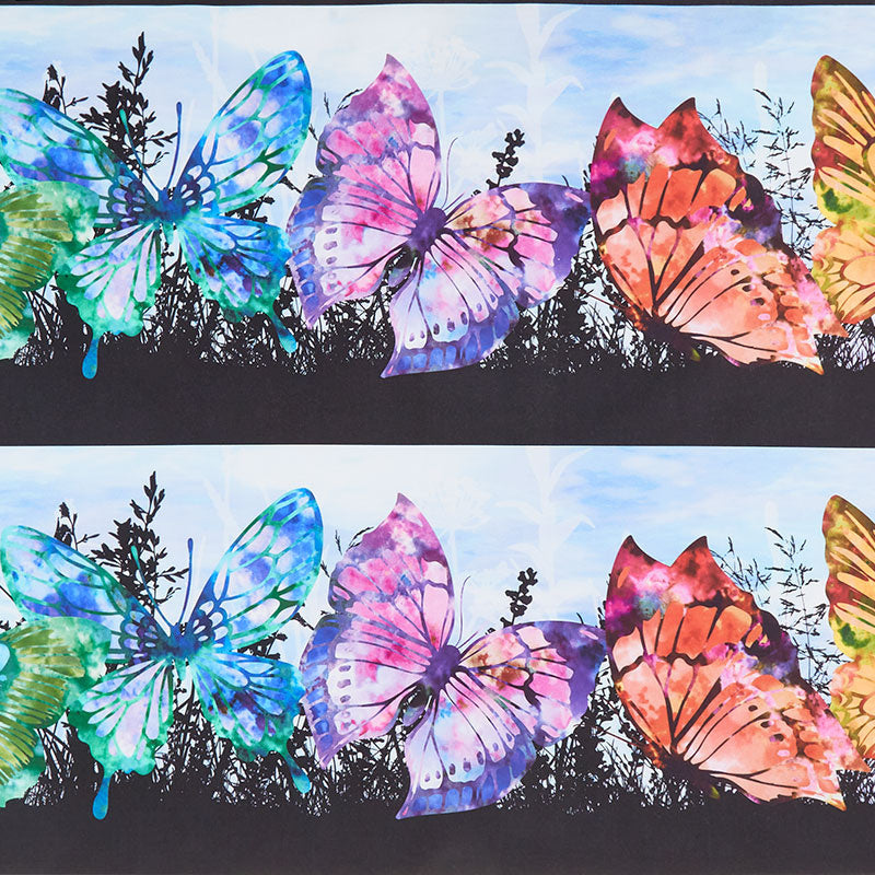 Elysian - Butterfly Border Multi Yardage Primary Image