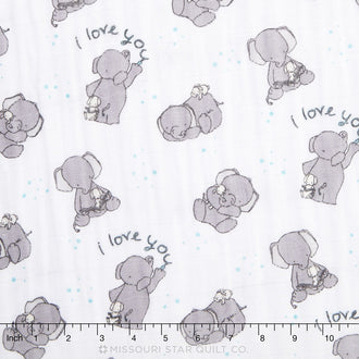 Embrace - Double Gauze Be Loved Aruba Yardage