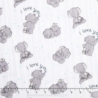 Embrace - Double Gauze Be Loved Aruba Yardage