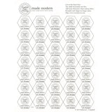 English Paper Piecing Made Easy - 1-1/2 Hexagons
