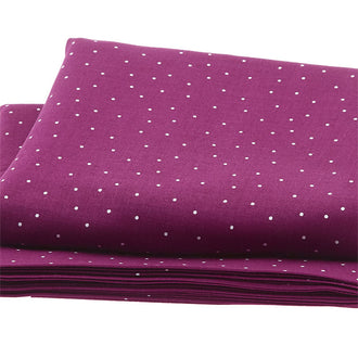 Essentials - Pindots Merlot White 3 Yard Cut