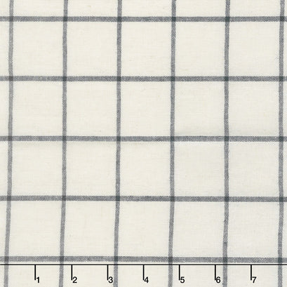 Essex Yarn Dyed Classic Wovens - Check Ivory Yardage