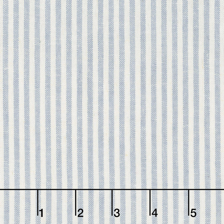 Essex Yarn Dyed Classic Wovens - Stripes Chambray Yardage