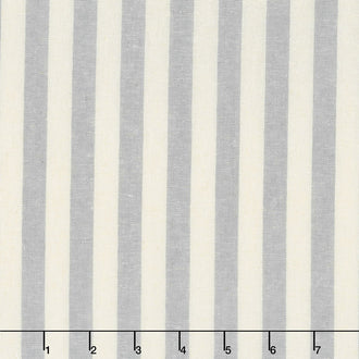 Essex Yarn Dyed Classic Wovens - Stripes Steel Yardage