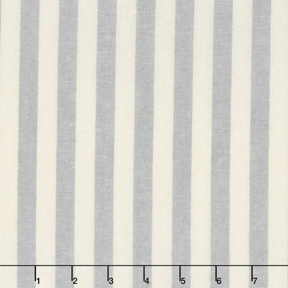Essex Yarn Dyed Classic Wovens - Stripes Steel Yardage