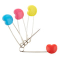 EverSewn Heart Shape Safety Pins 20ct