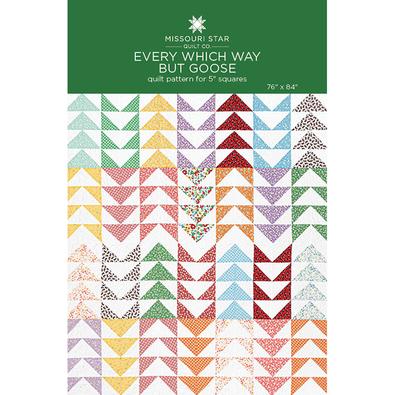 Every Which Way But Goose Quilt Pattern by Missouri Star Primary Image