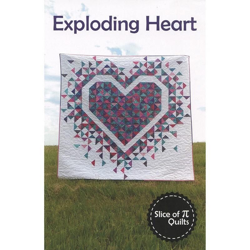 Exploding Heart Quilt Tutorial | Heart Quilt Pattern