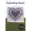 Exploding Heart Quilt Pattern