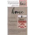 Expressions Laser Cut Fabric Words - Home
