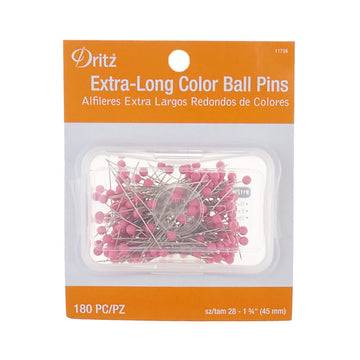 Extra-Long Color Ball Pins Alternative View #1