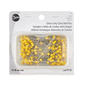 Extra-Long Yellow Color Ball Pins - 250 count