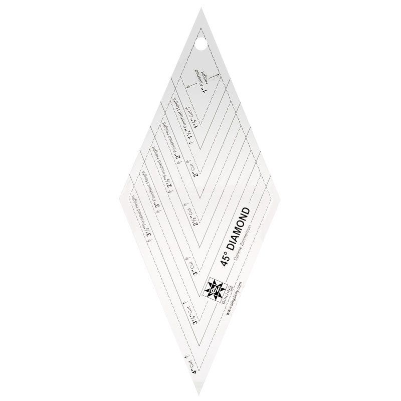 EZ Quilting 45º Diamond Ruler Primary Image