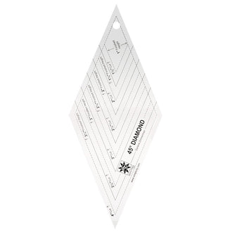 EZ Quilting 45º Diamond Ruler