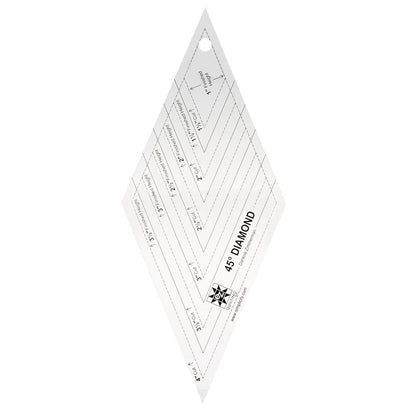 EZ Quilting 45º Diamond Ruler