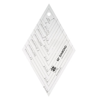 Diamond Back Ruler EZ Quilting 60º Diamond Ruler