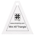 EZ Quilting Jelly Roll Ruler - Mini 45º Triangle Primary Image