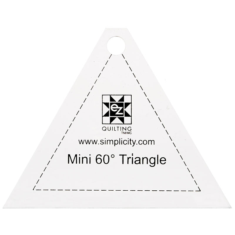 EZ Quilting Jelly Roll Ruler - Mini 60º Triangle