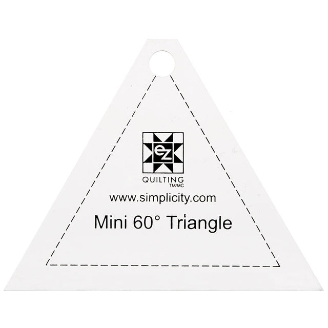 EZ Quilting Jelly Roll Ruler - Mini 60º Triangle