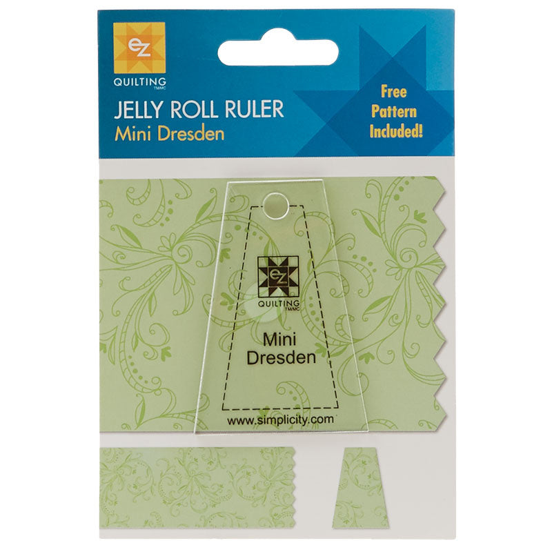 EZ Quilting Jelly Roll Ruler - Mini Dresden