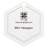 EZ Quilting Jelly Roll Ruler - Mini Hexagon Primary Image