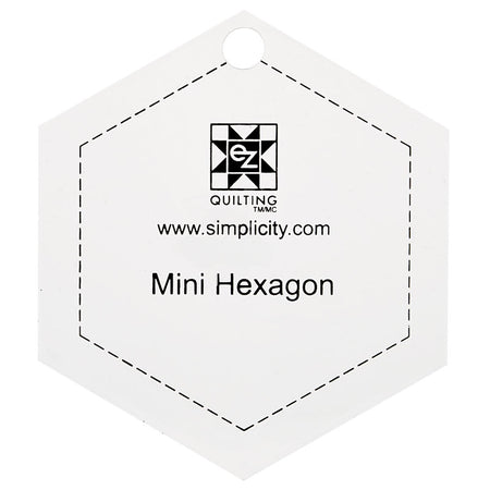 YICBOR Mini Hexagon Quilting Template for Domestic Sewing Machine 1 Set =  8pcs#SL-SA08